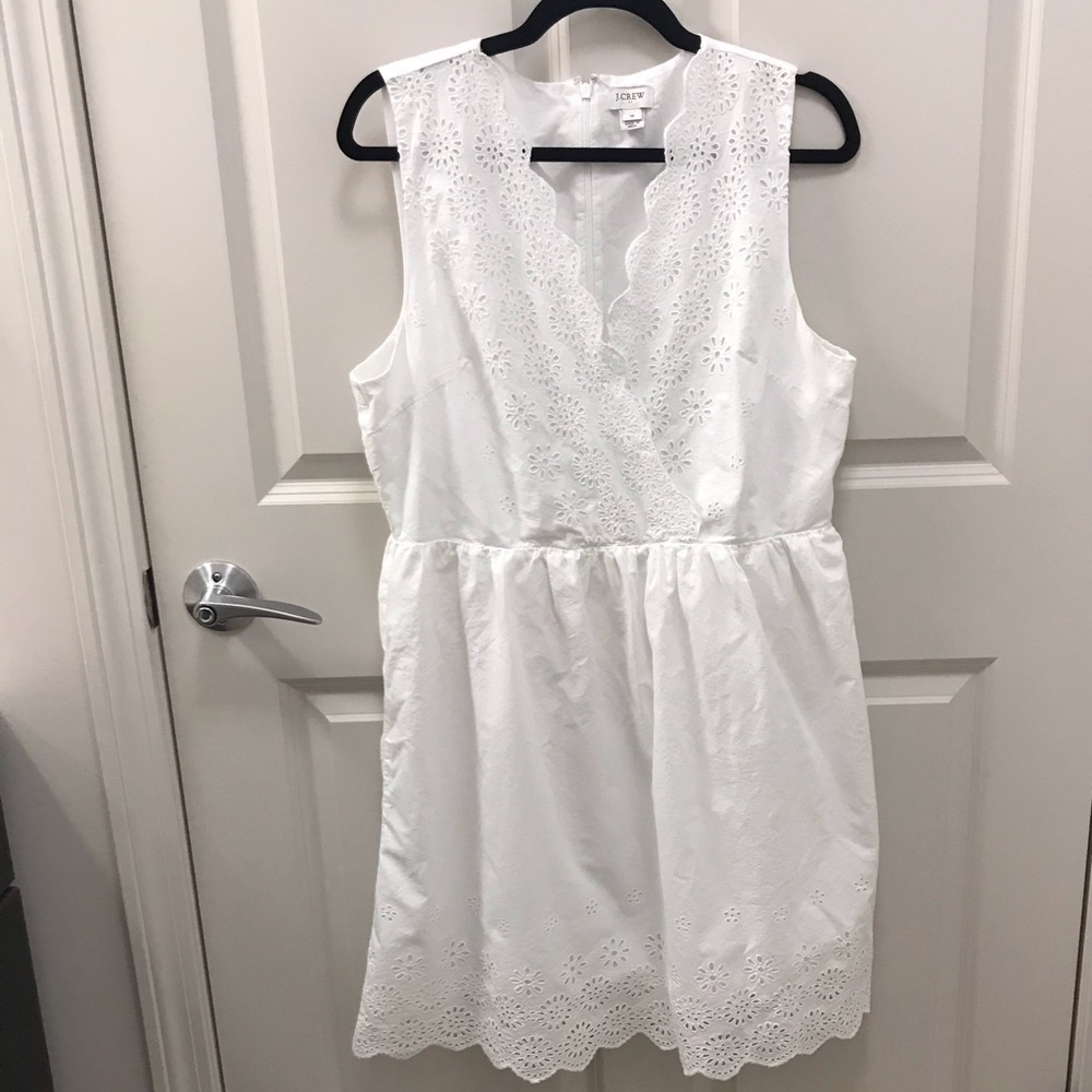 J. Crew White Dress